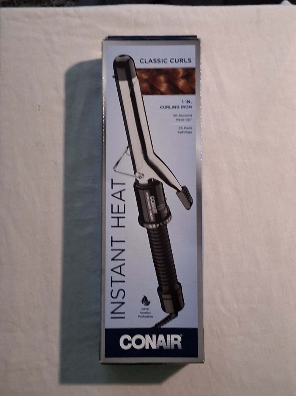 Conair Instant Heat 1 Inch Curling Iron Classic Curls NIB